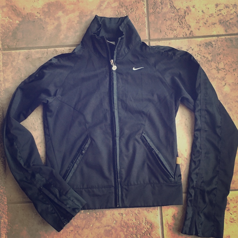Nike Track Jacket All Black XS SLEEK & STYLISH